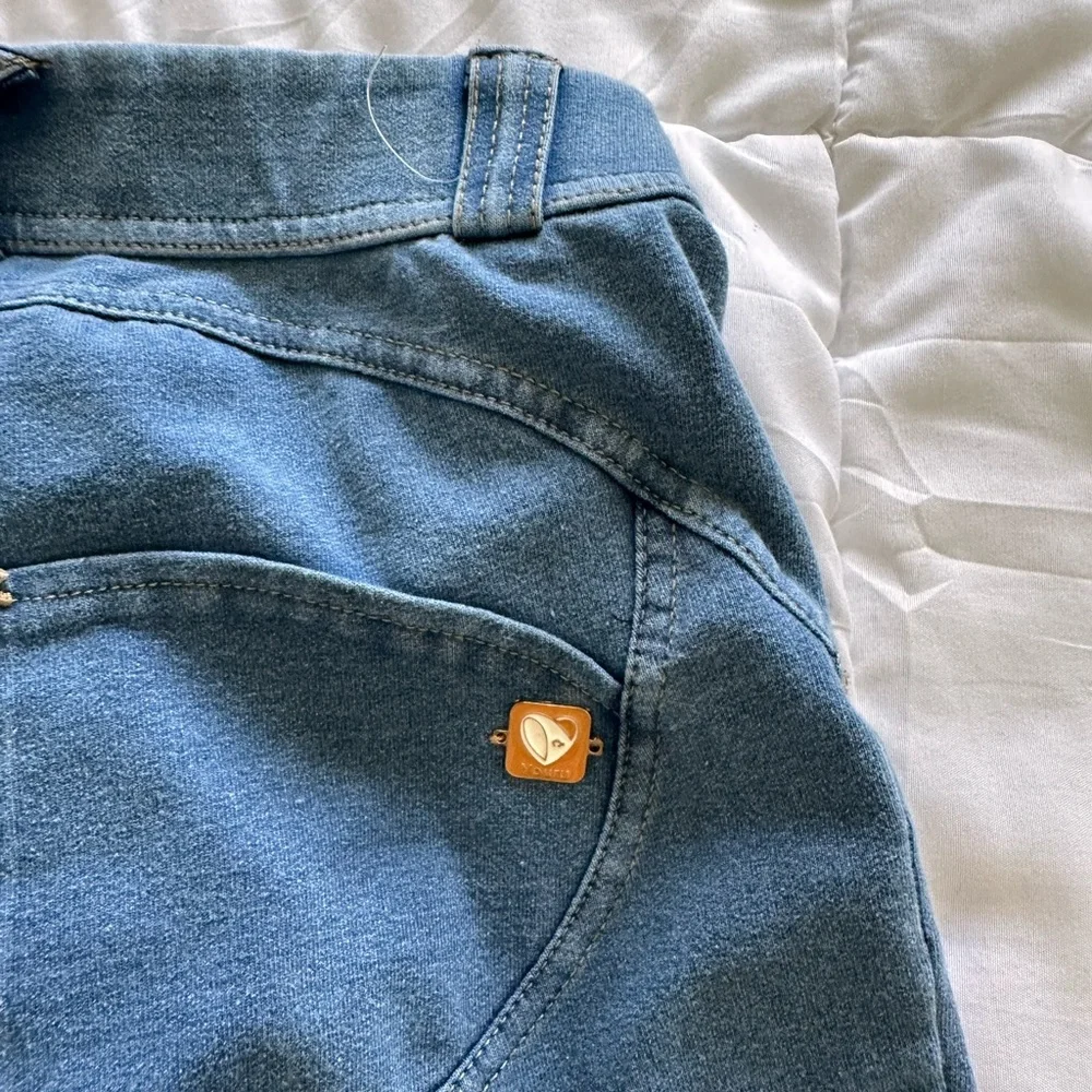 Blue Shaping Skinny Jean Leggings Small